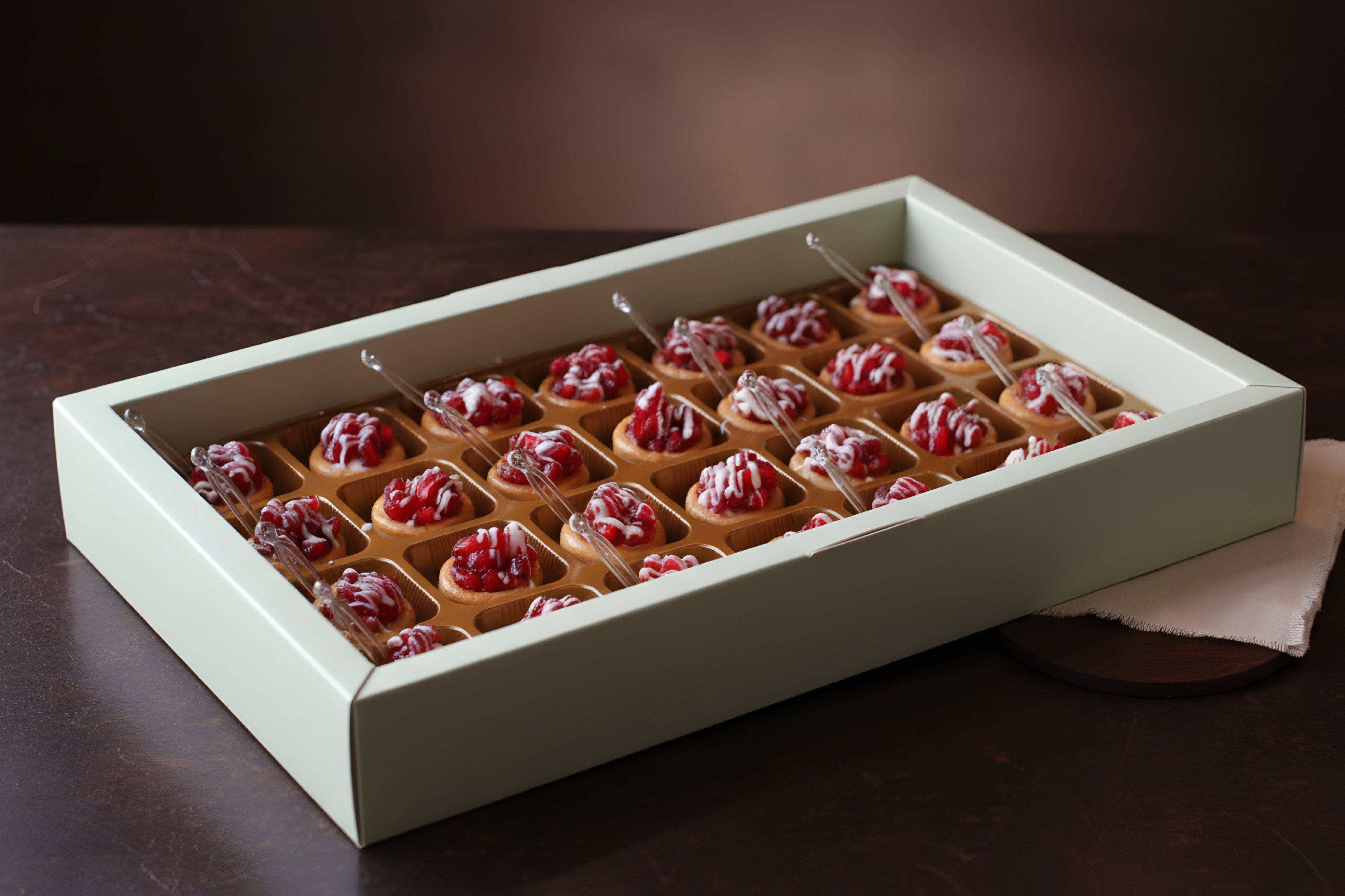 Pomegranate Biscuits