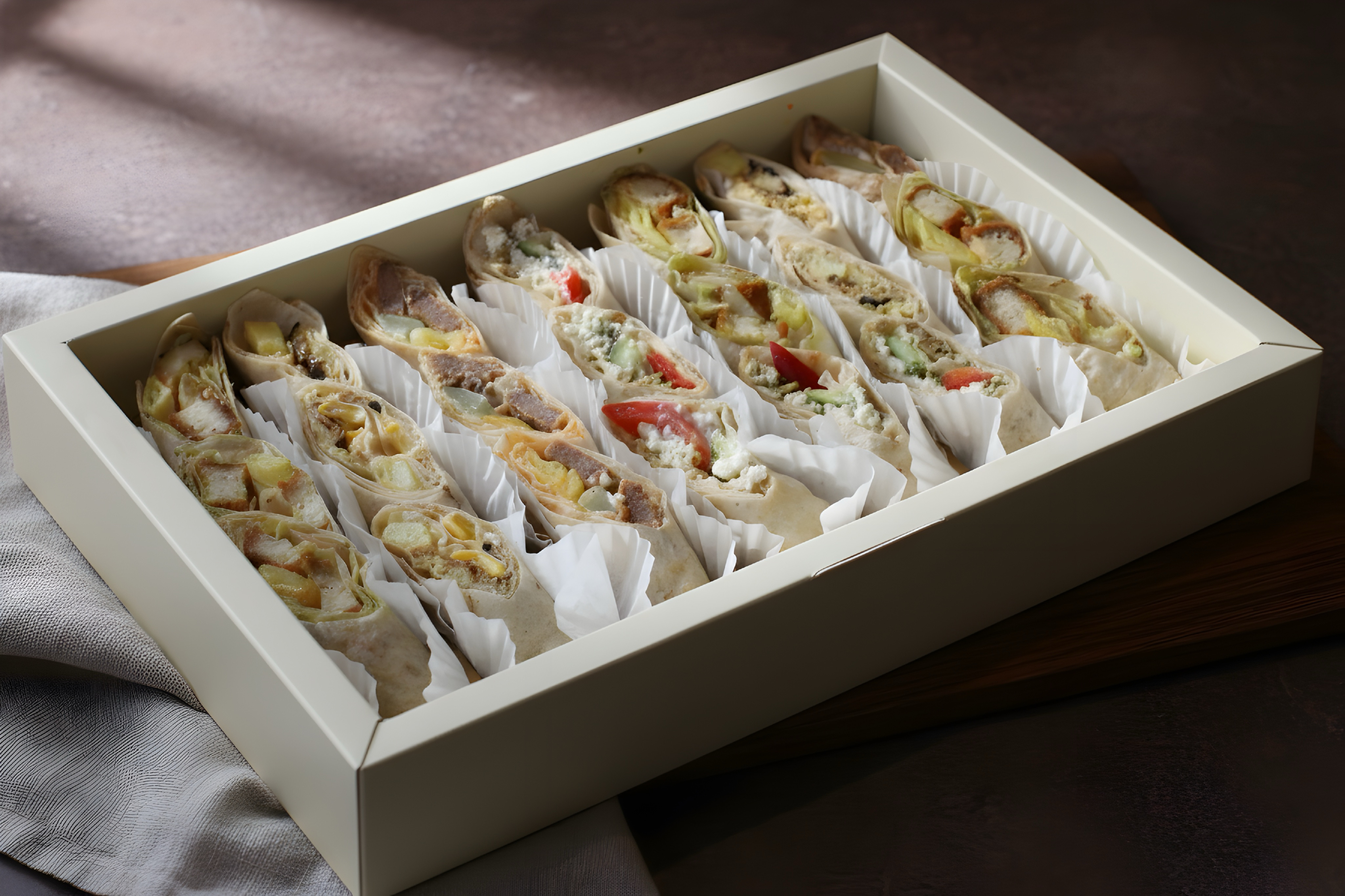 Saj Roll Platter