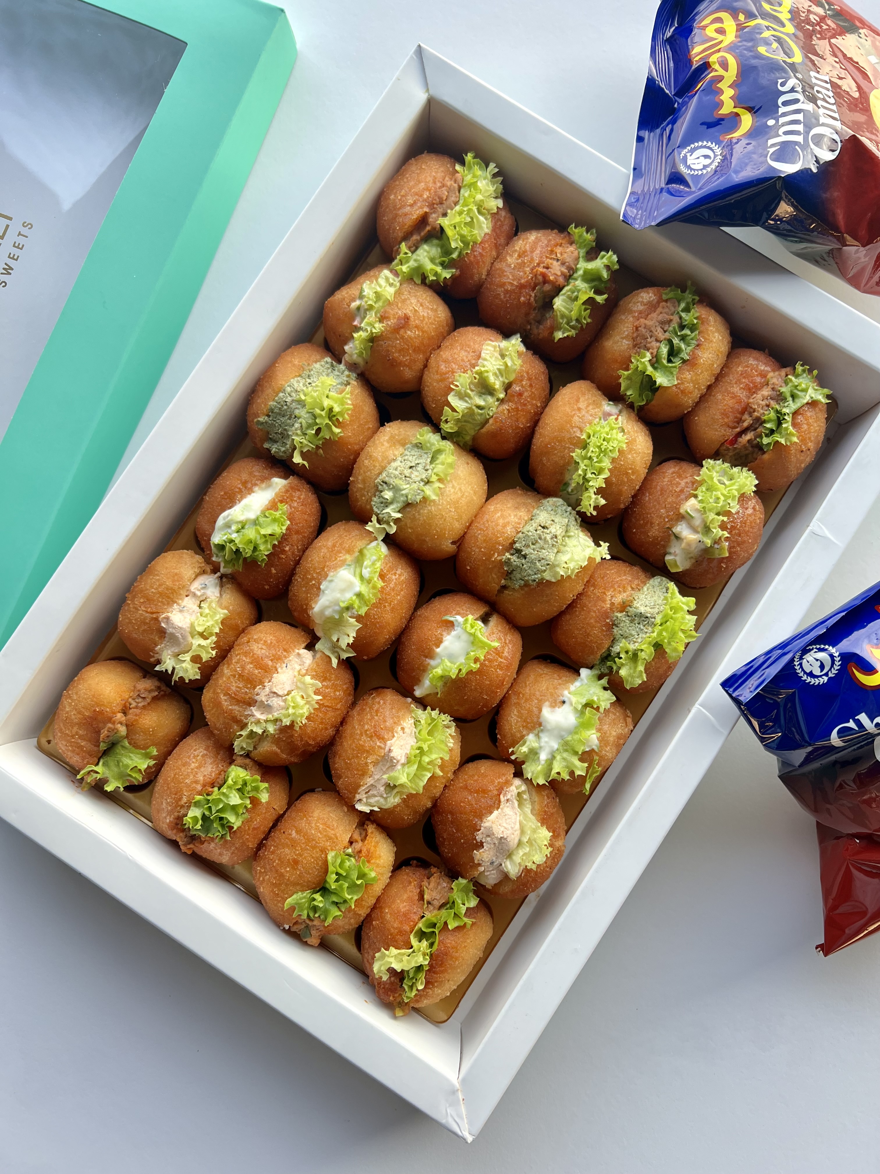 Fried Ball Sandwich